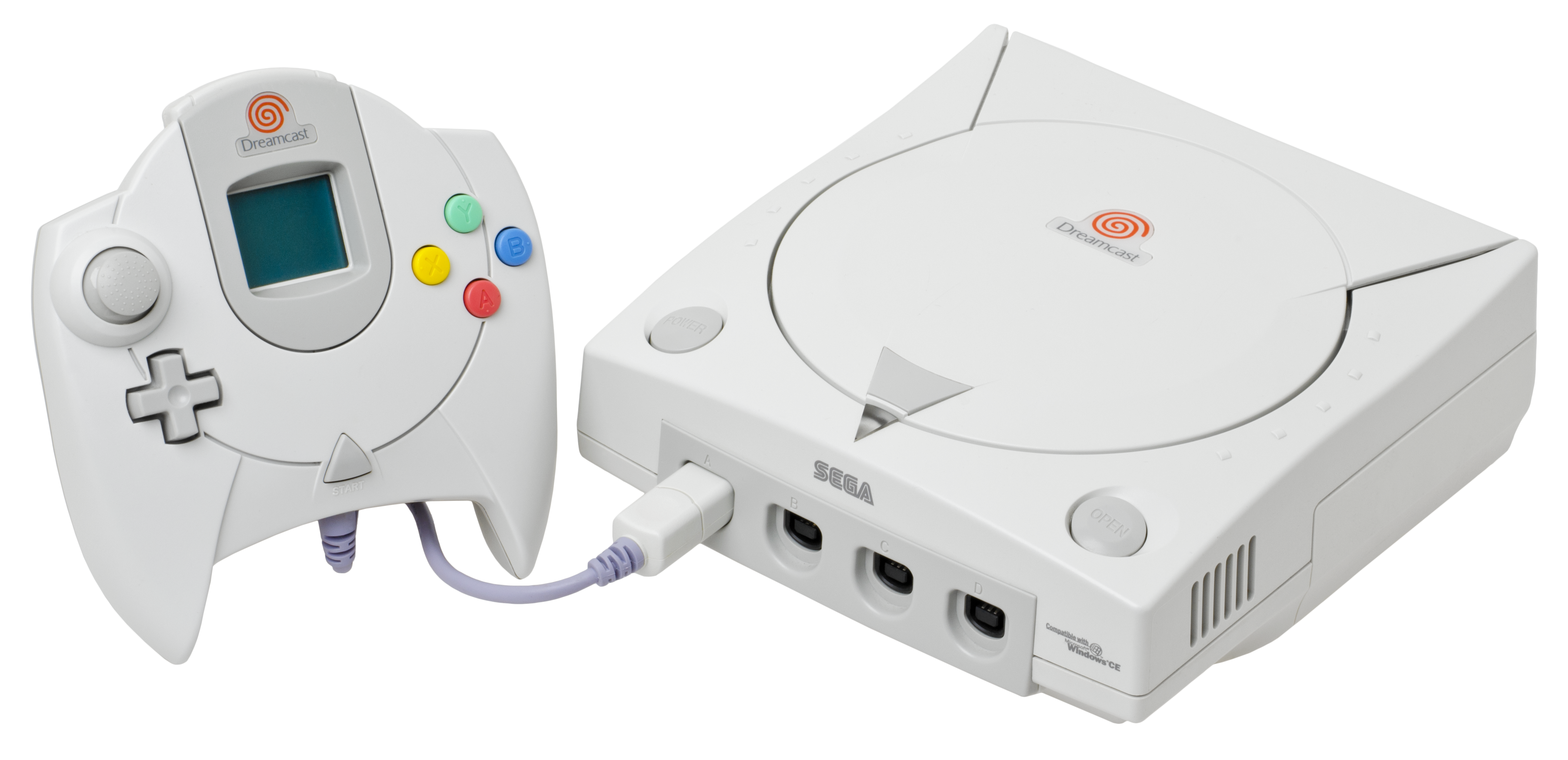 A photo of a Dreamcast