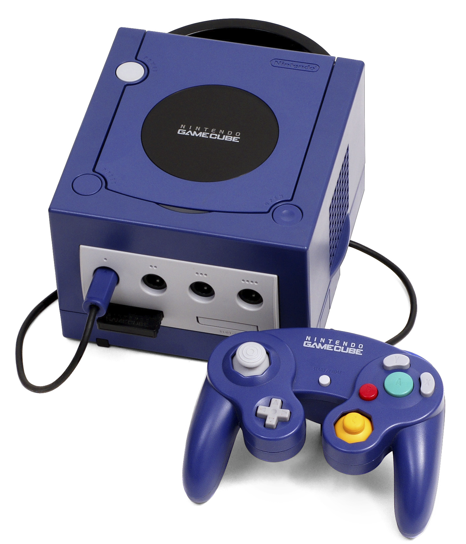 A photo of a GameCube